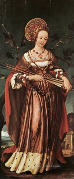 Santa Úrsula Renacimiento Hans Holbein el Joven Pinturas al óleo